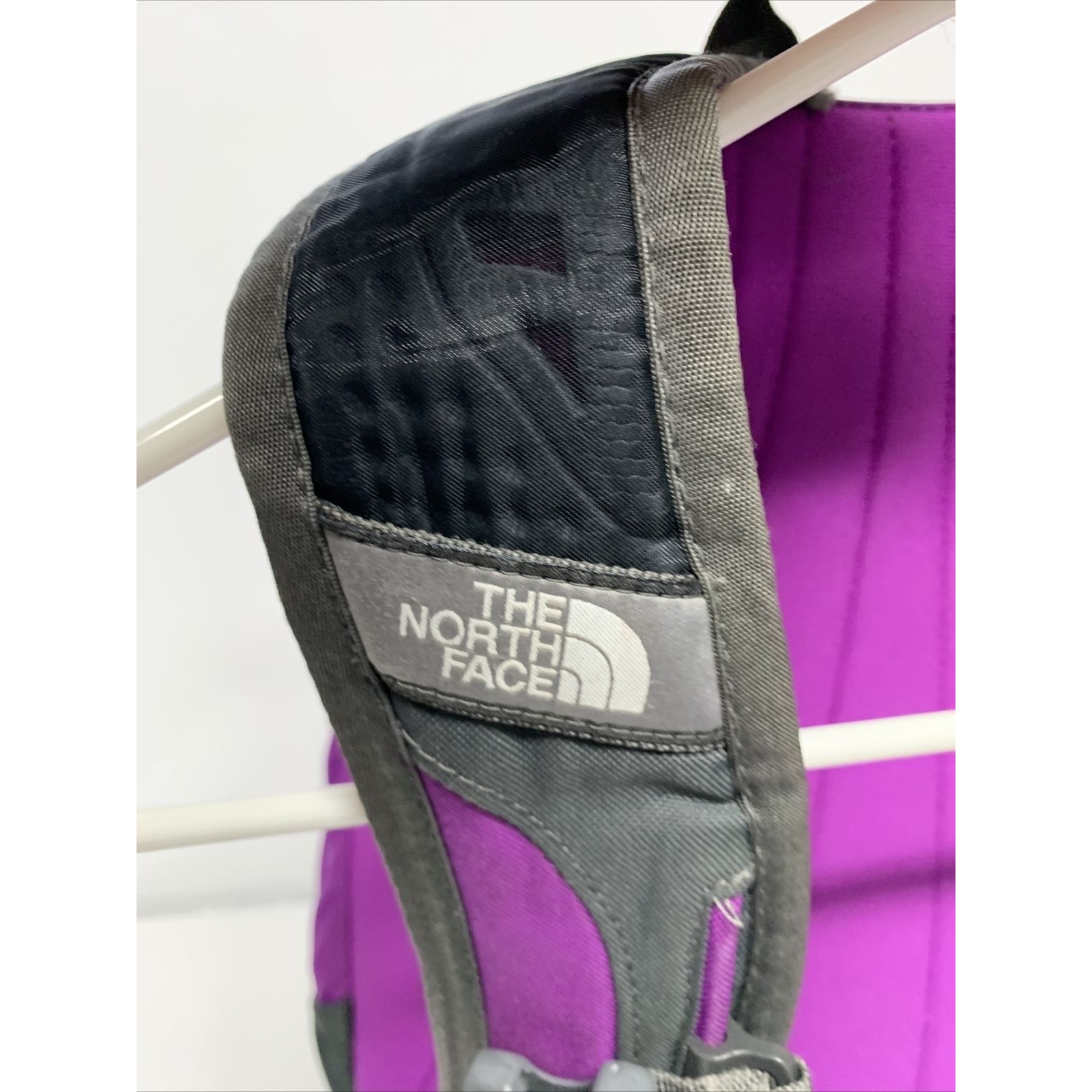 The North Face Vault Backpack Bag Purple Gray North Face School College — image 5 of 8